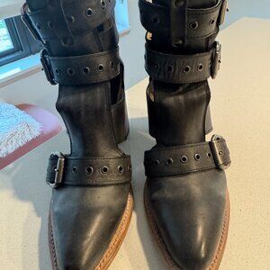 Freebird Black Joplin Ankle Boots